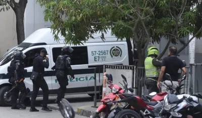 Revuelta en la URI en Barranquilla.