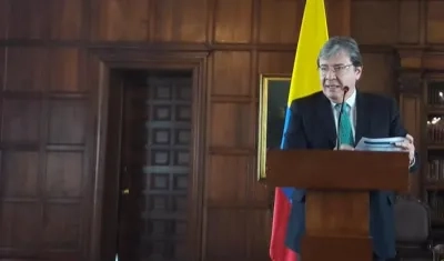 Carlos Holmes Trujillo, canciller colombiano.