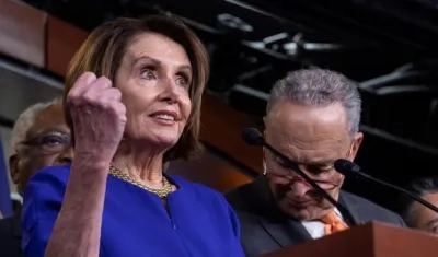 La presidenta de la Cámara de Representantes de EE.UU., Nancy Pelosi.