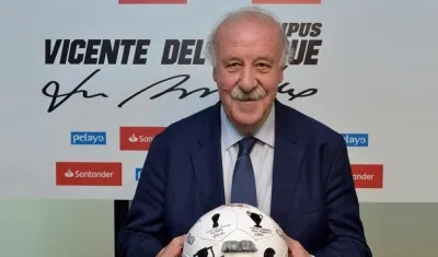 El exseleccionador español, Vicente del Bosque.