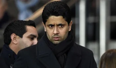 El presidente del París Saint Germain (PSG), Nasser Al Khelaifi.