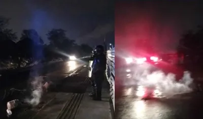 Imágenes del lugar donde se han registrado los hechos.