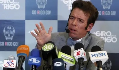 Rigoberto Urán, ciclista colombiano.