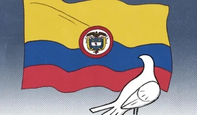 Se lee en el artículo: "Los escépticos de un acuerdo con los rebeldes están socavando su aplicación". 