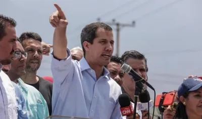 Juan Guaidó. 