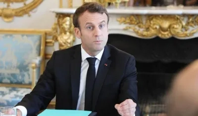 El presidente francés, Emmanuel Macron.