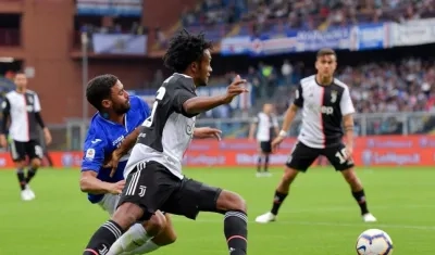 El volante Juan Guillermo Cuadrado fue titular.