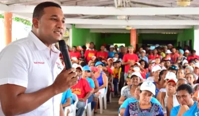 Óscar David Galán,  precandidato Liberal a la Gobernación del Atlántico.