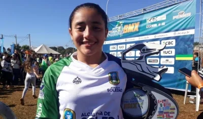 La soledeña Sharid Fayad.