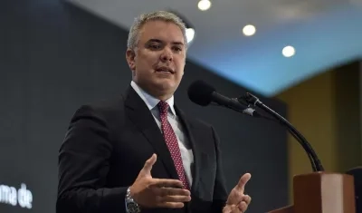 El Presidente de la República, Iván Duque.