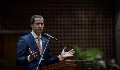 Juan Guaidó.