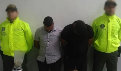 Dos capturados con marihuana en Puerto Colombia.