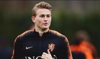 El defensa holandés Matthijs de Ligt.