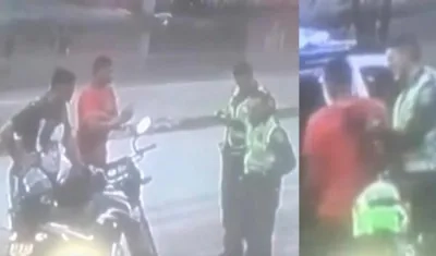 Momento de la captura y conducción.