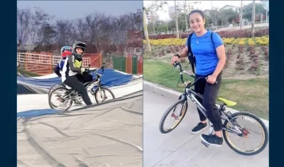 La campeona Sharid Fayad.