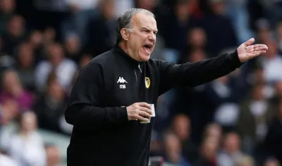 El técnico argentino, Marcelo Bielsa. 