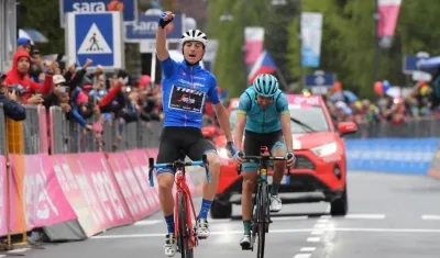 El italiano Giulio Ciccone.