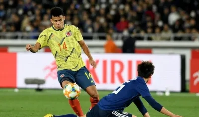 El delantero guajiro Luis Díaz.