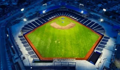 El estadio Édgar Rentería.