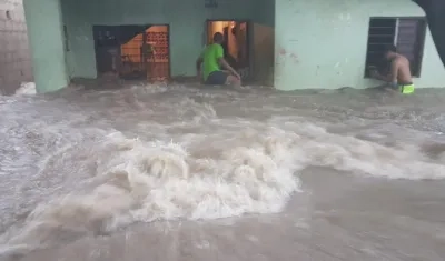 Imagen de la emergencia.