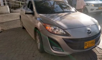 En este vehículo se desplazaba el hombre asesinado en Santa Marta.