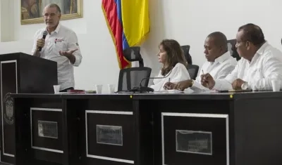 Gobernador del Atlántico Eduardo Verano