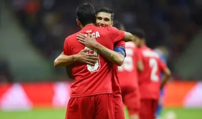 Carlos Bacca y José Antonio Reyes.