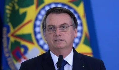 El presidente de Brasil, Jair Bolsonaro.