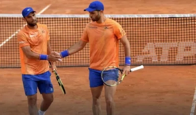 Robert Farah y Juan Sebastián Cabal. 