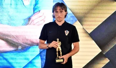 El volante Luka Modric.