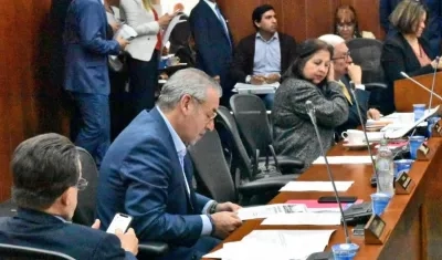 Imagen de la Comisión Quinta del Senado.