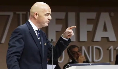 Gianni Infantino, presidente de la FIFA.