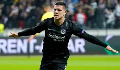 Luka Jovic, nuevo jugador del Real Madrid. 