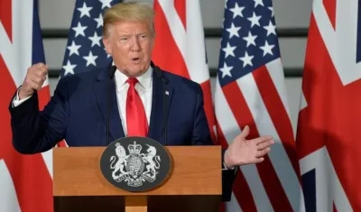 Donald Trump, presidente de Estados Unidos. 