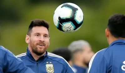 Lionel Messi, estrella de la Selección Argentina. 