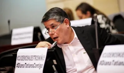 Senador Antonio Zabaraín, ponente del proyecto.