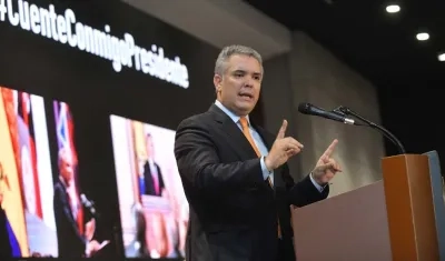 El Presidente de la República, Iván Duque.