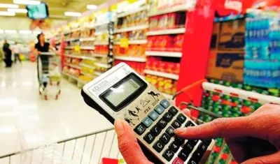 La inflación en mayo fue de 0,31 % en comparación con abril de 2019.