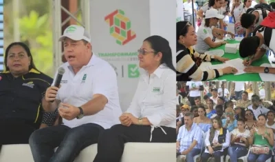 El gerente de ADI, Alberto Salah, durante la rendición de cuentas del 2018.