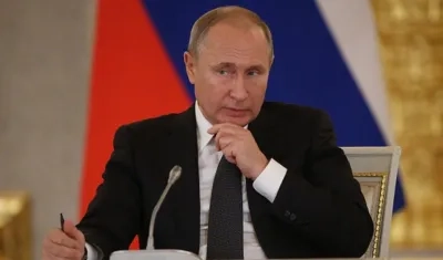 El presidente de Rusia, Vladímir Putin.