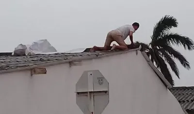 Imagen de la emergencia.