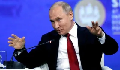 El Presidente de Rusia, Vladimir Putin.