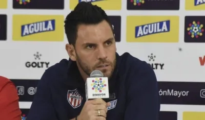 Sebastián Viera, capitán de Junior. 