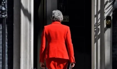 La primera ministra británica, Theresa May.