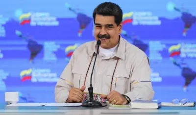 El Presidente de Venezuela, Nicolás Maduro.