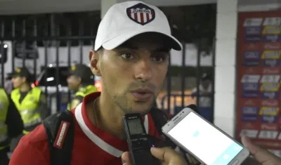 Marlon Piedrahita, lateral derecho del Junior.