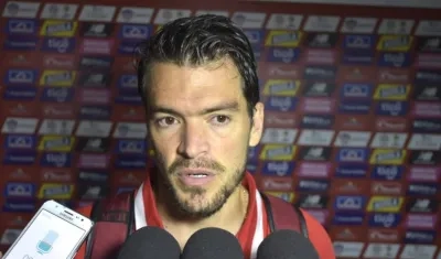 Sebastián Hernández, mediocampista del Junior.