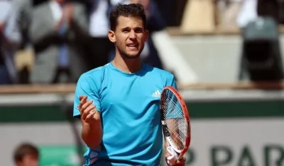 Dominic Thiem, tenista austriaco. 