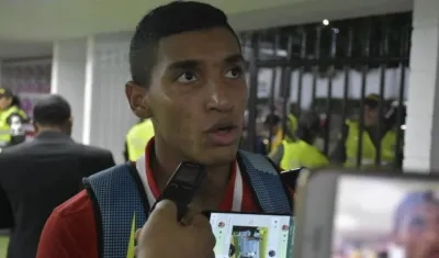 Gabriel Fuentes, defensa de Junior.