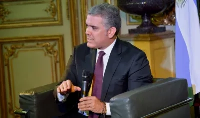 El Presidente de la República, Iván Duque.